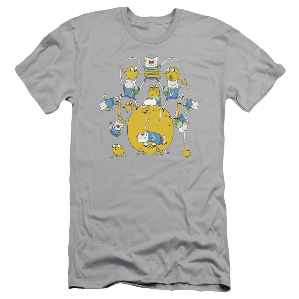 Adventure Time Finn&jake Group - Men's Slim Fit T-Shirt Hoodie, Sweatshirt | ZylaModa.com