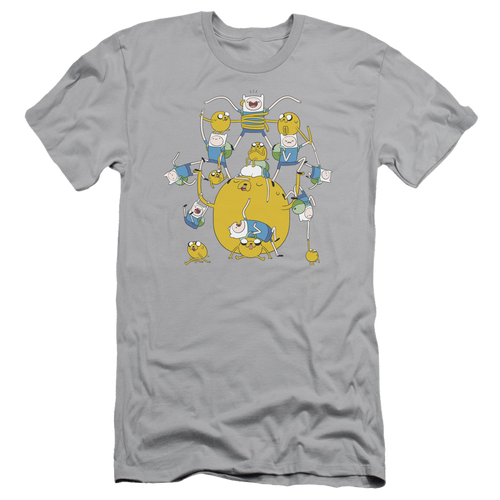Adventure Time Finn&jake Group - Men's Slim Fit T-Shirt Hoodie, Sweatshirt | ZylaModa.com