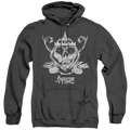 Adventure Time Skull Face - Heather Pullover Hoodie T-Shirts, Sweatshirt | ZylaModa.com