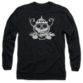Adventure Time Skull Face - Men's Long Sleeve T-Shirt Hoodie, Sweatshirt | ZylaModa.com