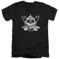 Adventure Time Skull Face - Men's V-Neck T-Shirt Hoodie, Sweatshirt | ZylaModa.com