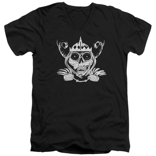 Adventure Time Skull Face - Men's V-Neck T-Shirt Hoodie, Sweatshirt | ZylaModa.com