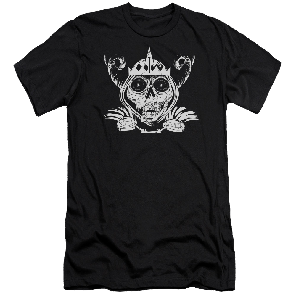 Adventure Time Skull Face - Men's Premium Slim Fit T-Shirt Hoodie, Sweatshirt | ZylaModa.com