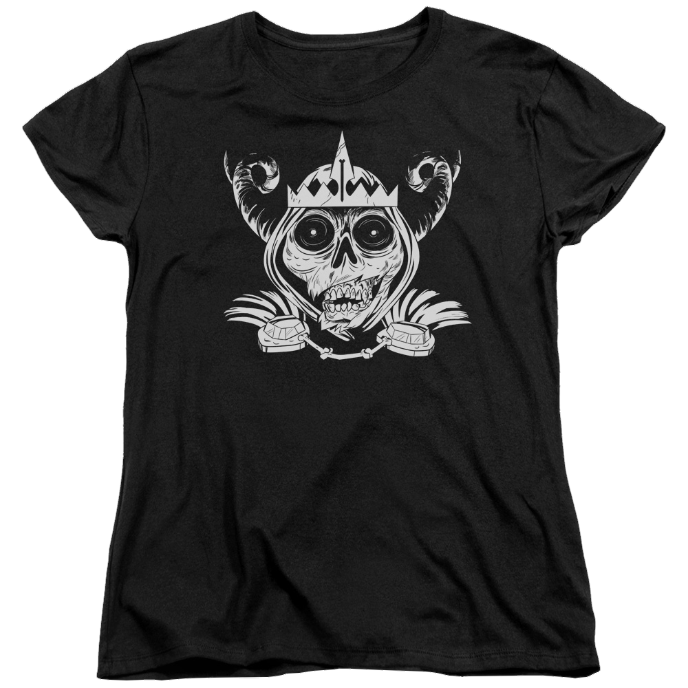 Adventure Time Skull Face - Women's T-Shirt Hoodie, Sweatshirt | ZylaModa.com