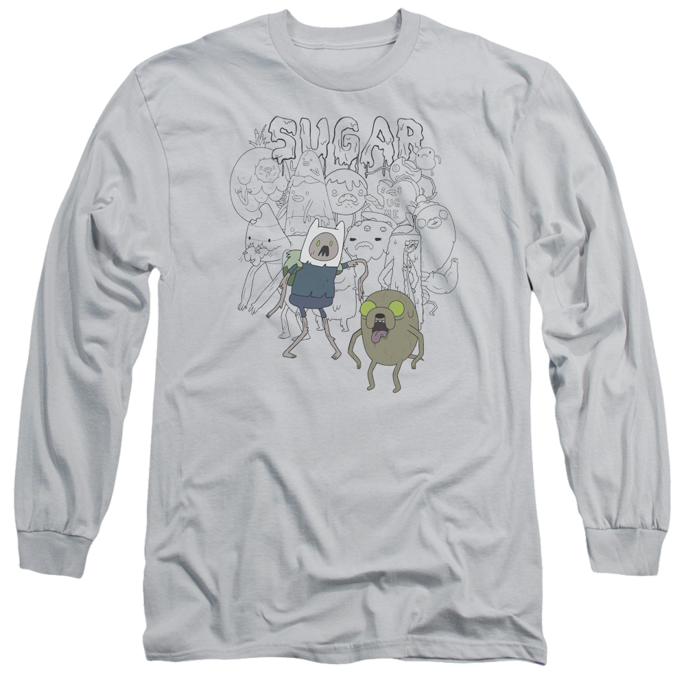 Adventure Time Sugar Zombies - Men's Long Sleeve T-Shirt Hoodie, Sweatshirt | ZylaModa.com