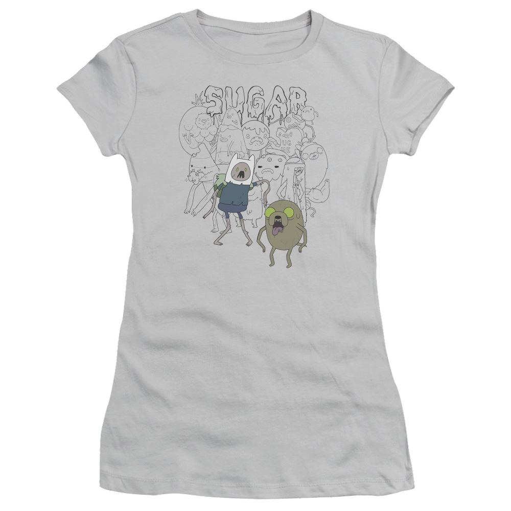 Adventure Time Sugar Zombies - Juniors T-Shirt Hoodie, Sweatshirt | ZylaModa.com