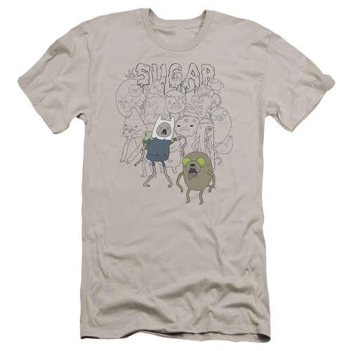 Adventure Time Sugar Zombies - Men's Premium Slim Fit T-Shirt Hoodie, Sweatshirt | ZylaModa.com
