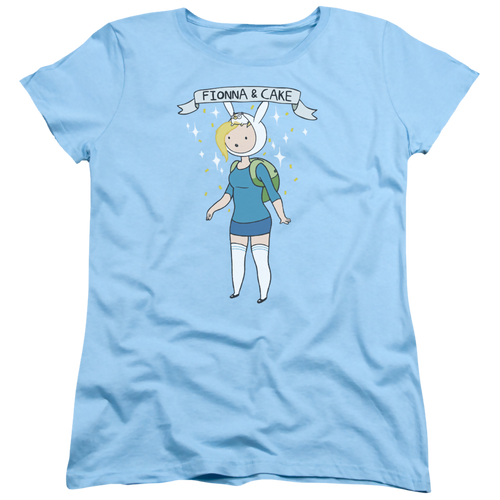 Adventure Time Fionna & Cake - Women's T-Shirt Hoodie, Sweatshirt | ZylaModa.com