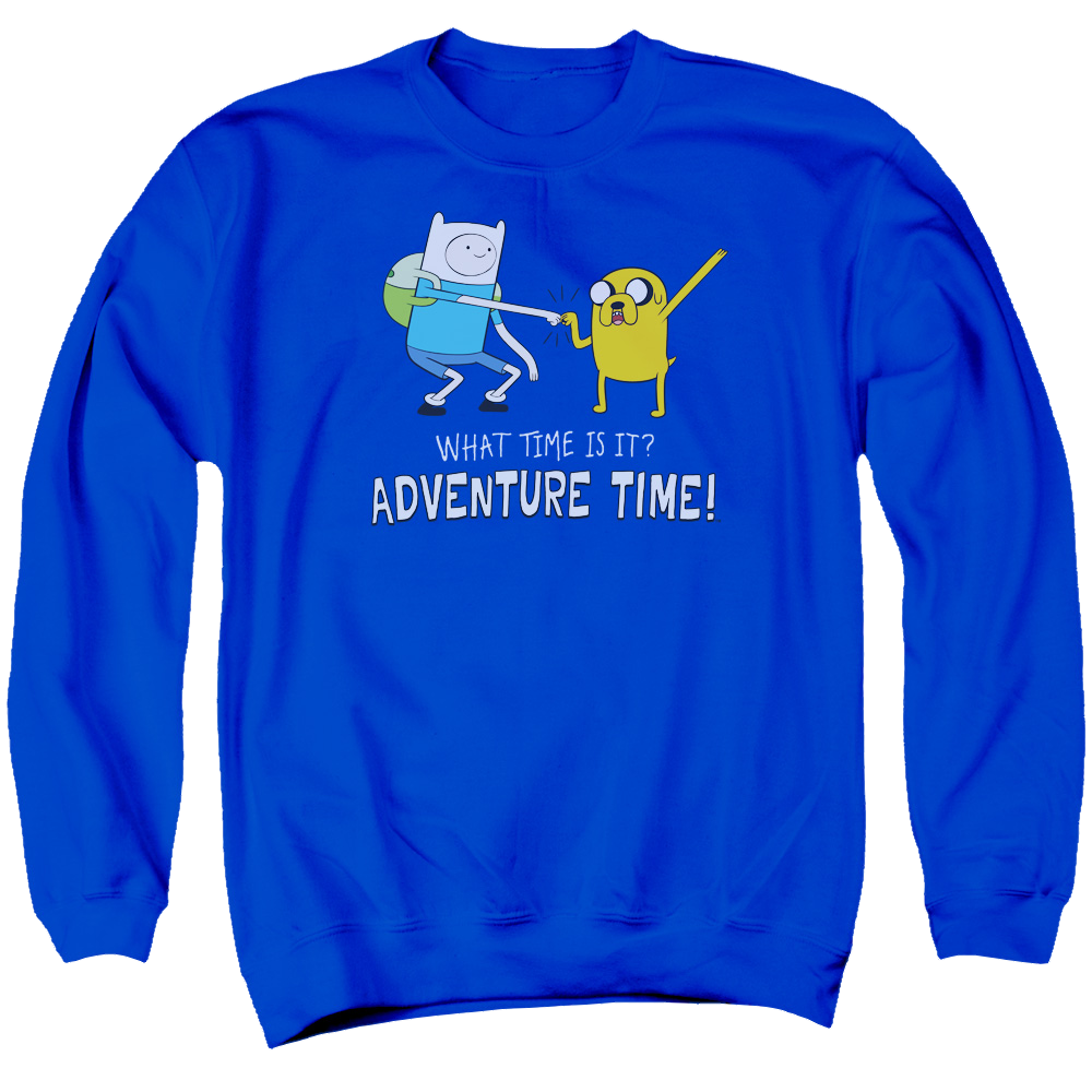 Adventure Time Fist Bump - Men's Crewneck Sweatshirt T-Shirts, Hoodie | ZylaModa.com