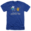 Adventure Time Fist Bump - Men's Heather T-Shirt Hoodie, Sweatshirt | ZylaModa.com