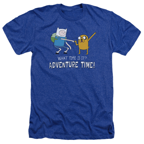 Adventure Time Fist Bump - Men's Heather T-Shirt Hoodie, Sweatshirt | ZylaModa.com