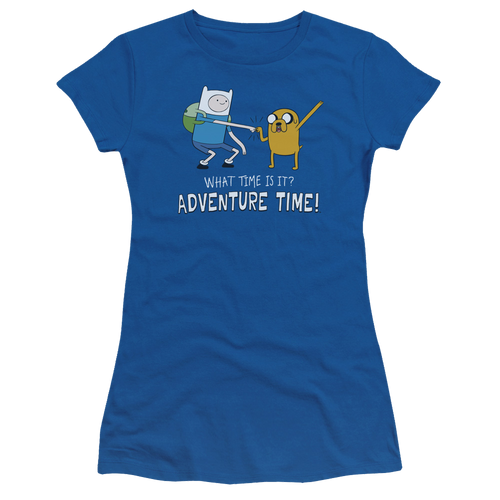 Adventure Time Fist Bump - Juniors T-Shirt Hoodie, Sweatshirt | ZylaModa.com