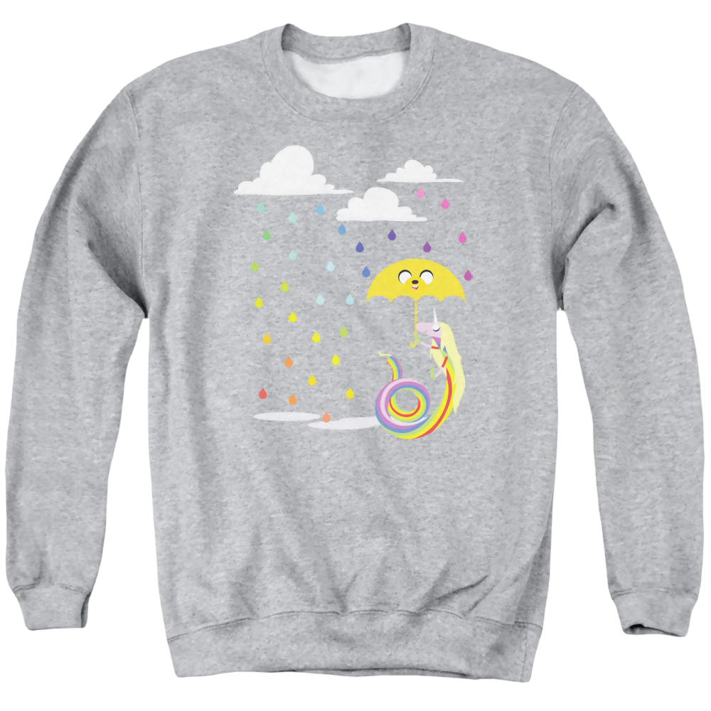 Adventure Time Lady In The Rain - Men's Crewneck Sweatshirt T-Shirts, Hoodie | ZylaModa.com