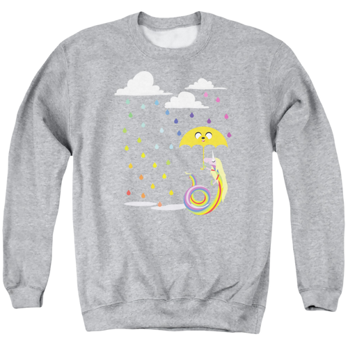 Adventure Time Lady In The Rain - Men's Crewneck Sweatshirt T-Shirts, Hoodie | ZylaModa.com