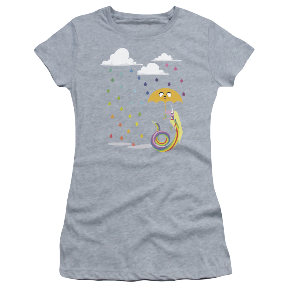 Adventure Time Lady In The Rain - Juniors T-Shirt Hoodie, Sweatshirt | ZylaModa.com