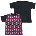 Adventure Time Allover Diamonds - Youth Black Back T-Shirt Hoodie, Sweatshirt | ZylaModa.com