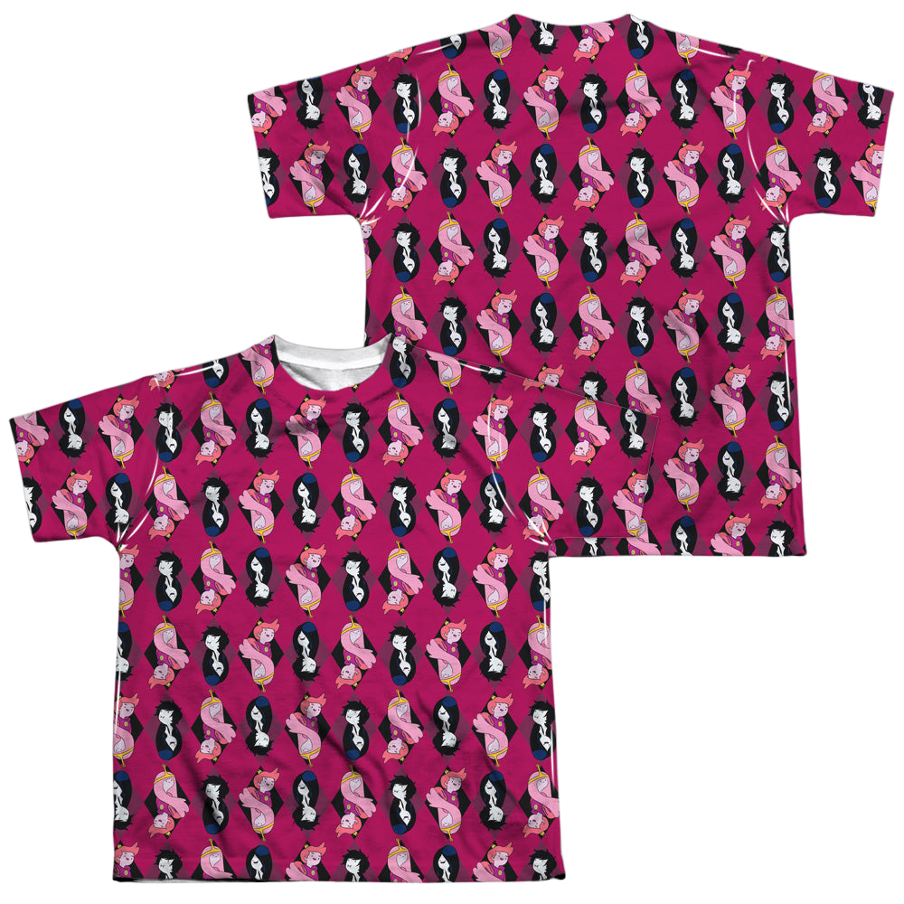 Adventure Time Allover Diamonds - Youth All-Over Print T-Shirt Hoodie, Sweatshirt | ZylaModa.com
