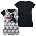 Adventure Time Marcy Triangles - Juniors Black Back T-Shirt Hoodie, Sweatshirt | ZylaModa.com