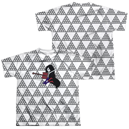 Adventure Time Marcy Triangles (Front/Back Print) - Youth All-Over Print T-Shirt Hoodie, Sweatshirt | ZylaModa.com