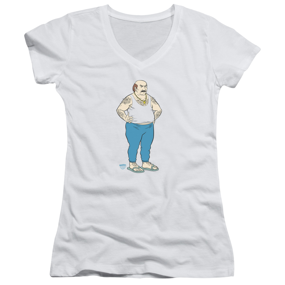 Aqua Teen Hunger Force Carl - Juniors V-Neck T-Shirt Hoodie, Sweatshirt | ZylaModa.com