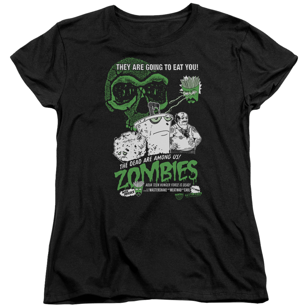 Aqua Teen Hunger Force Zombies - Women's T-Shirt Hoodie, Sweatshirt | ZylaModa.com