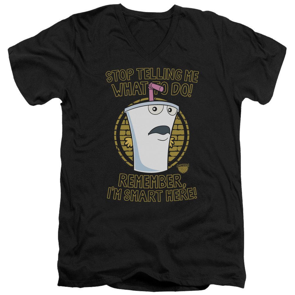 Aqua Teen Hunger Force Stop - Men's V-Neck T-Shirt Hoodie, Sweatshirt | ZylaModa.com