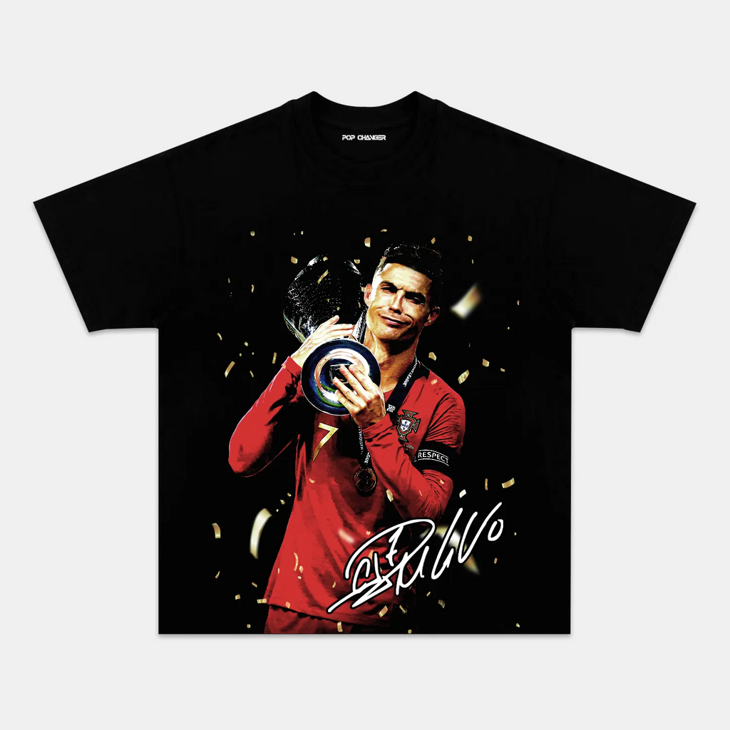 CRISTIANO RONALDO TEE 1.0 Style001 Hoodie, Sweatshirt | ZylaModa.com (Image 1)