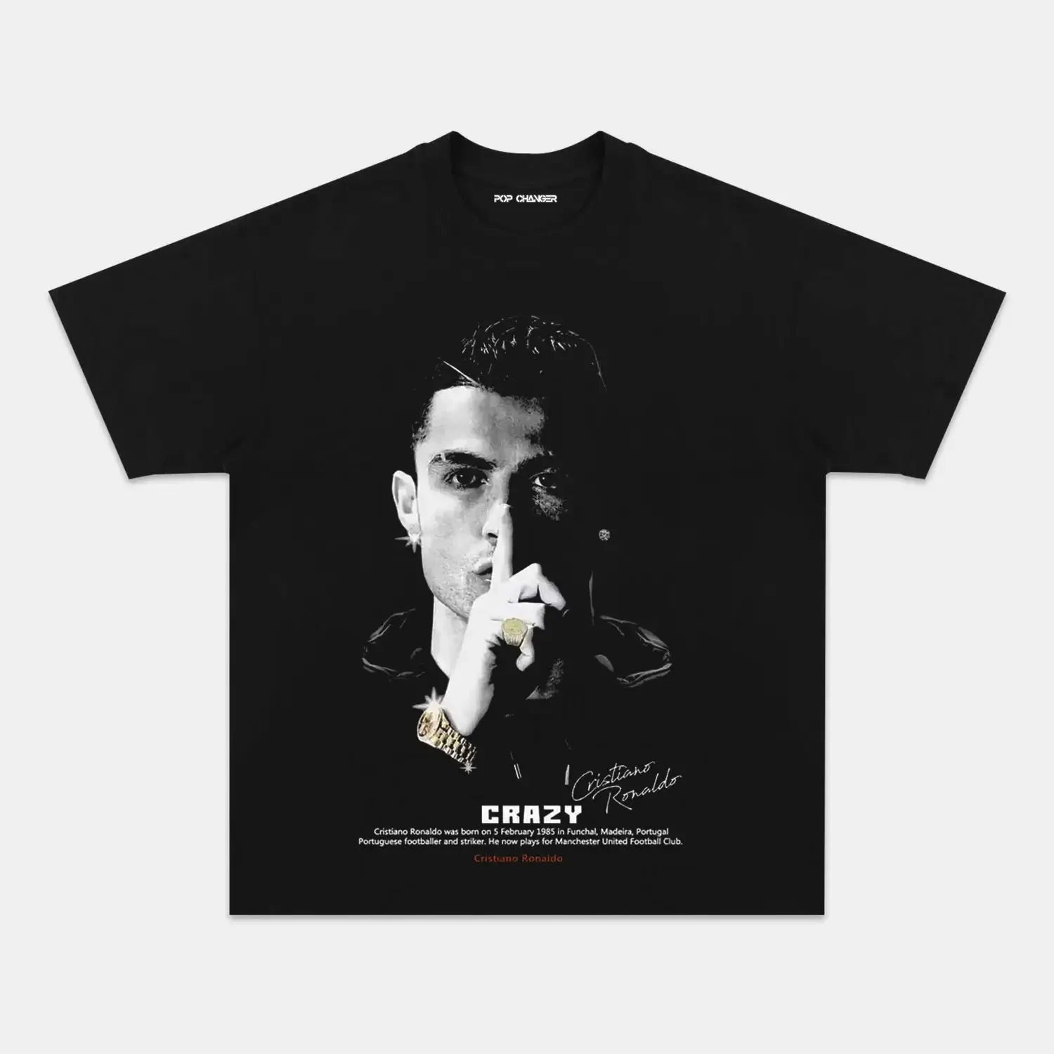 CRISTIANO RONALDO V5 TEE Style001 Hoodie, Sweatshirt | ZylaModa.com (Image 1)