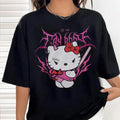 CRYBABY Kitty T-Shirt, Graphic Tees Y2k Style Clothes Men Women Streetwear Hoodie, Sweatshirt | ZylaModa.com