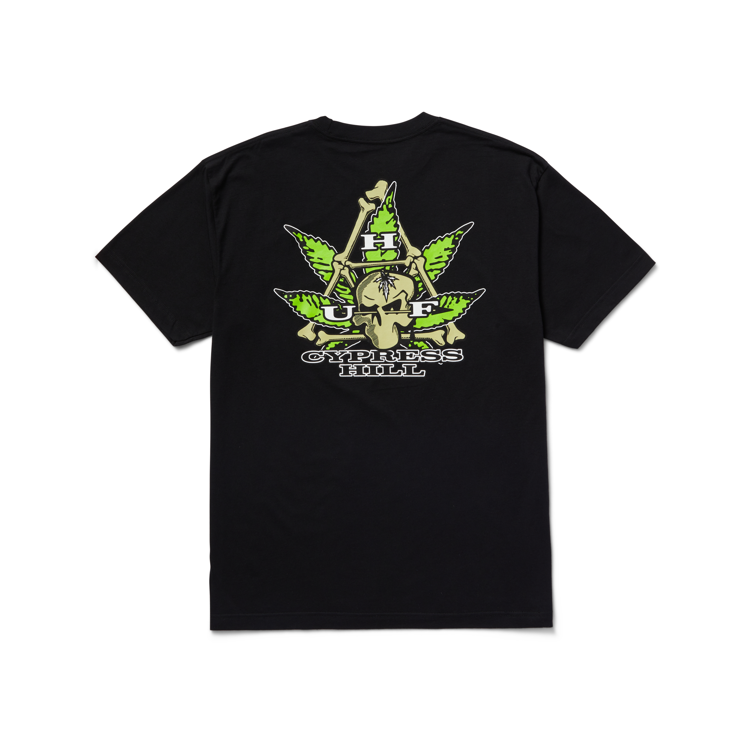 HUF x Cypress Hill Triple Triangle T-Shirt Hoodie, Sweatshirt | ZylaModa.com (Image 2)