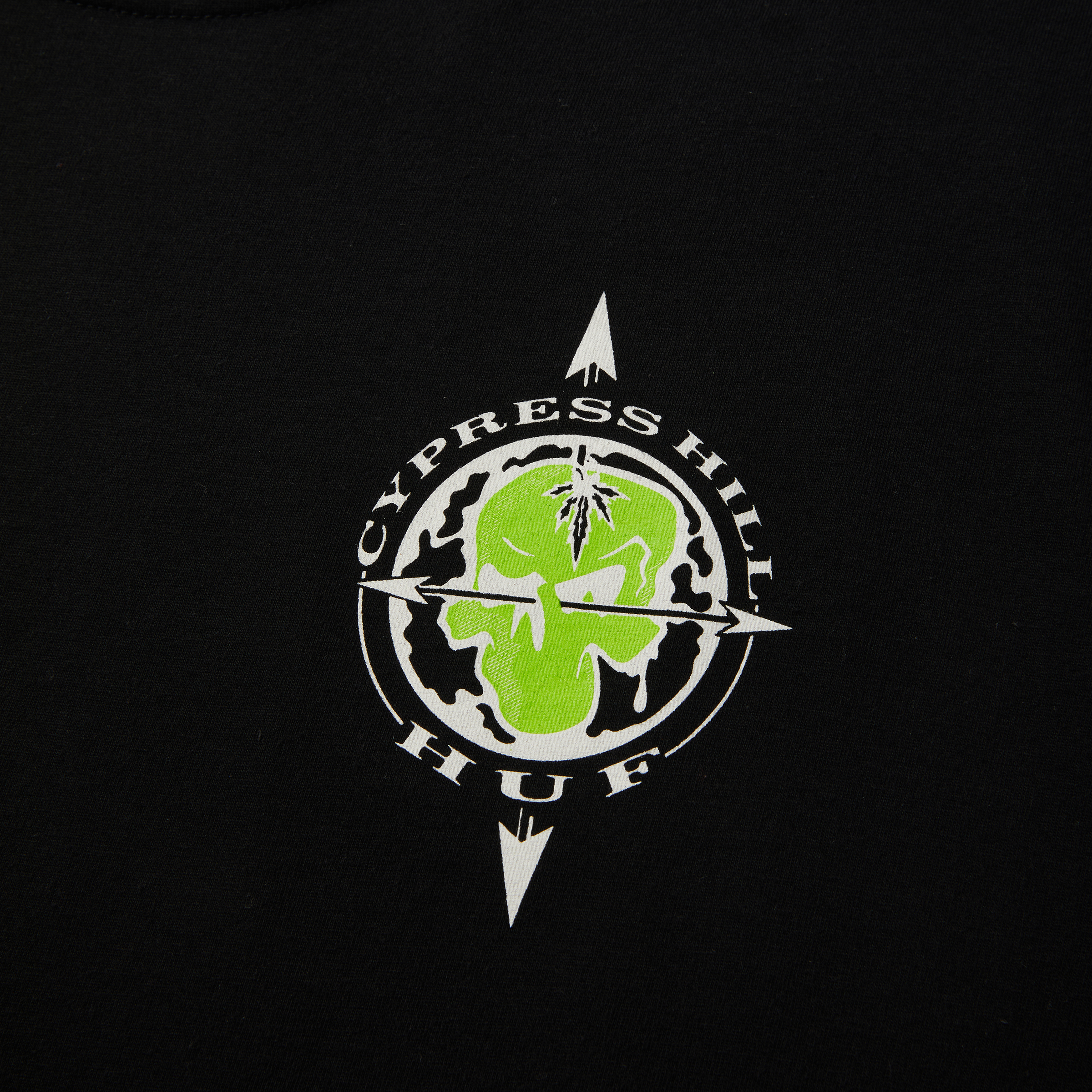HUF x Cypress Hill Triple Triangle T-Shirt Hoodie, Sweatshirt | ZylaModa.com (Image 3)