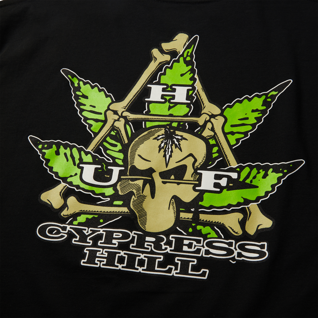 HUF x Cypress Hill Triple Triangle T-Shirt Hoodie, Sweatshirt | ZylaModa.com (Image 4)