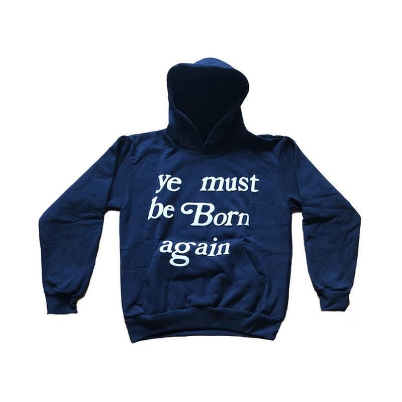 Cactus Plant Flea Market Born Again Hoodie Navy T-Shirts, Sweatshirt | ZylaModa.com