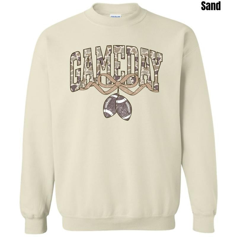 Camo Gameday Sweatshirt 'NLB' T-Shirts, Hoodie | ZylaModa.com