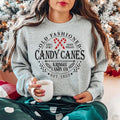 Candy Cane North Pole Vintage Christmas Old Fashion Unisex Sweatshirt Classic Tee Hoodie | ZylaModa.com