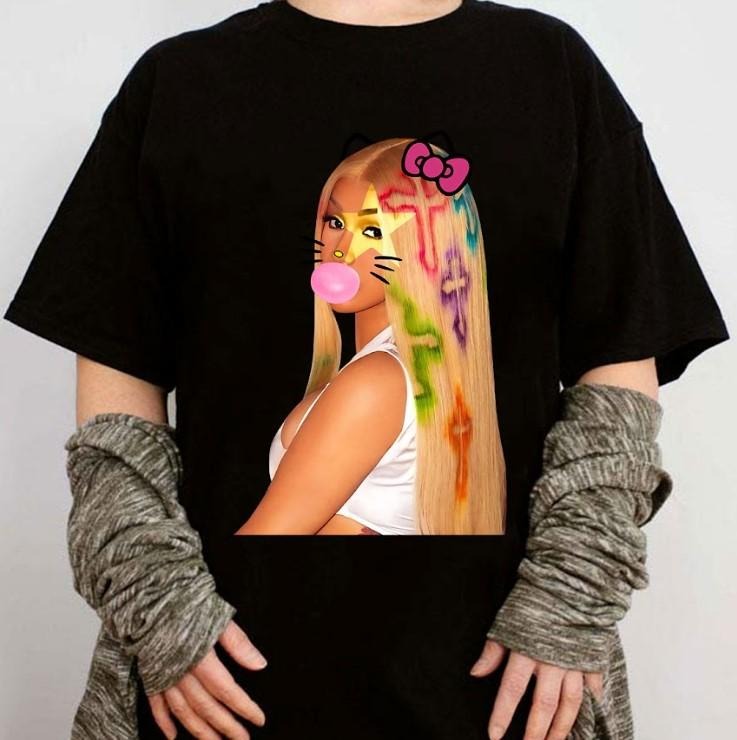 Cardi.B Kitty Cute Rap BUBBLE GUM Graphic Tee Hoodie, Sweatshirt | ZylaModa.com