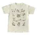 Cats Retro 90s Tattoo Tshirt, Vintage Kitten Nature Shirt, Cat Lovers Gift, Cats In Space Unisex Relaxed Adult Graphic...