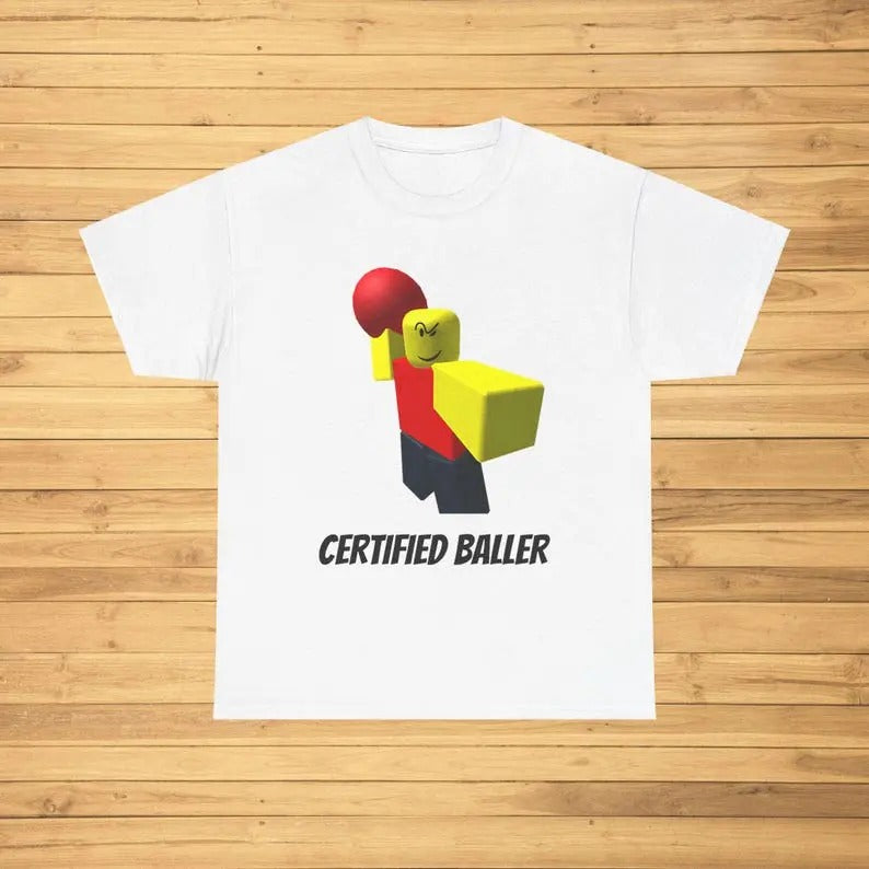 Certified Baller Funny Tshirt, Meme Shirt Menswear Top Streetwear Tropical Hoodie, Sweatshirt | ZylaModa.com