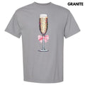 Champagne Coquette Comfort Colors T-Shirt Hoodie, Sweatshirt | ZylaModa.com