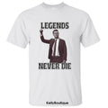 Charlie Kirk Great American Patriotic Lengends Never Die Memorial T-Shirt, Charlie Kirk Shot Dead at Utah College Event...