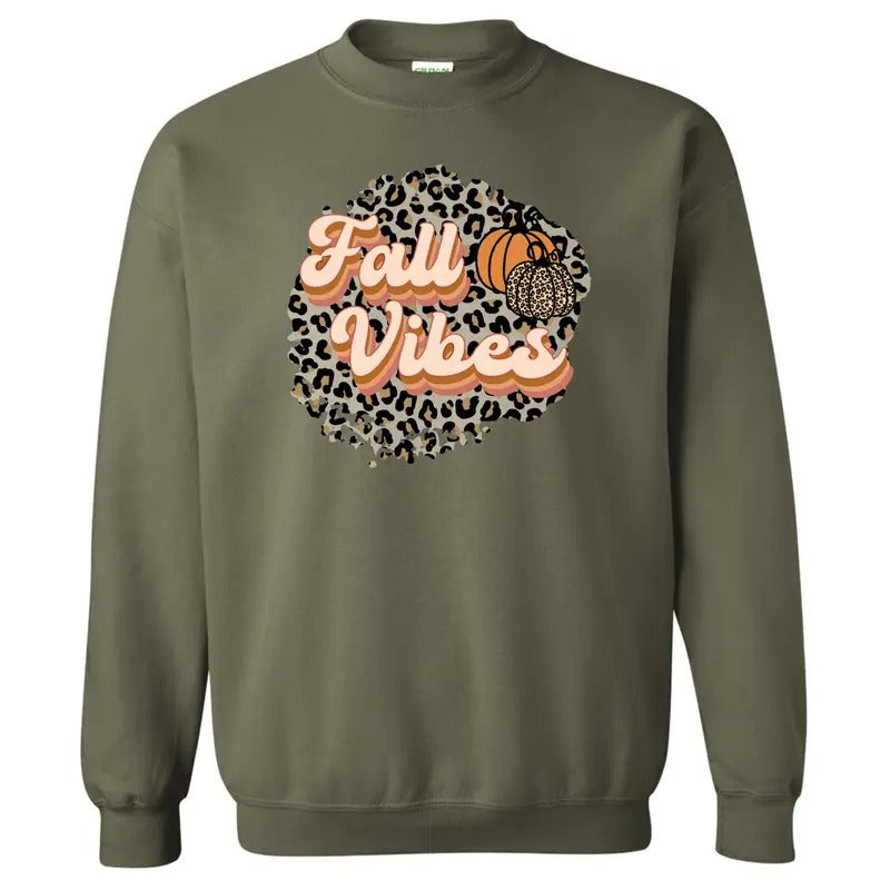Cheetah Fall Vibes Sweatshirt 'NLB' T-Shirts, Hoodie | ZylaModa.com