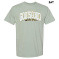 Chenille God Is Good Patch Comfort Colors T-Shirt Hoodie, Sweatshirt | ZylaModa.com