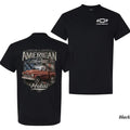 Chevrolet - American Mental Graphic Tee, Stylish Car Merch for Automotive Enthusiasts, Soft Breathable Material, Everyday...