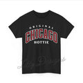 Chicago Hottie Shirt, 3 Color Options, Bold Oversize Tshirt, Chicago Crewneck Casual Graphic Top, Chicagohottyshirts...
