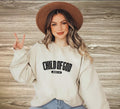 Child of God Sweatshirt Bible Verse Hoodie Christian Hoodies Christian Merch Streetwear Jesus Hoodie Christian Sweatshirt...