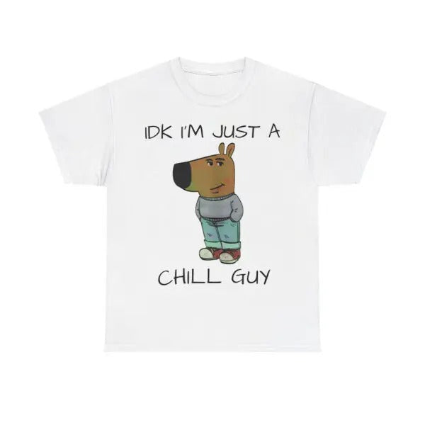 Chill Guy Coin Meme Shirt T-shirt Cotton Menswear Top Classic Hoodie Sweatshirt Unisex Streetwear Chill Girl | ZylaModa.com