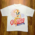 VINTAGE STYLE CHR1ST1NA 'CANDY-MAN' HEAVYWEIGHT WHITE T-SHIRT Hoodie, Sweatshirt | ZylaModa.com (Image 1)