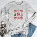 Christmas | Coquette Christmas Long Sleeve Tee, Made in the USA, Long Sleeve Shirts, #Christmas #winter Hoodie, Sweatshirt