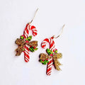 Christmas Candy Cane Earrings T-Shirts, Hoodie, Sweatshirt | ZylaModa.com