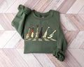 Christmas Ducks Sweatshirt, Duck Christmas Shirt For Women, Funny Animals Christmas Hoodie, Farm Lover Gift, Full Color,...